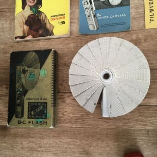 (2) Vintage Minox B Camera w/ Accessories Flash Film Meter Books & More Spy Mini 6