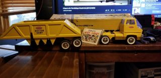 Vintage Tonka Bottom Dump Truck No.  910 And Tonka Toys Look Book