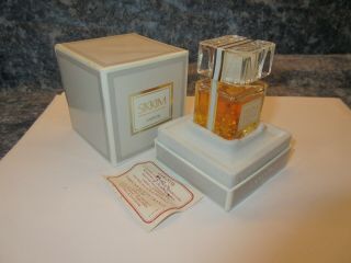 Vintage Sikkim Lancome Parfum Pure Perfume 1/2 Fl.  Oz.  14 Ml Box Splash