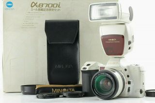 Rare Full Set Exc,  Minolta α8700i Mir Limited Edition 35mm Slr Camera Japan