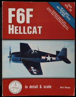 Ww2 Usn F6f Hellcat In Detail & Scale Reference Book