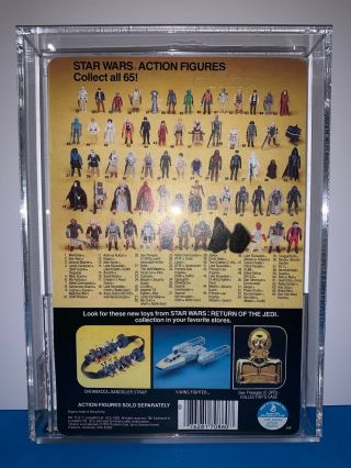 Vintage STAR WARS MOC ROTJ Imperial Guard AFA 80 - 1983 (Unpunched) 6