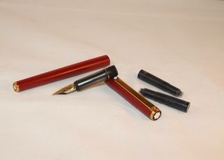 VINTAGE MONTBLANC NOBLESSE SLIMLINE FOUNTAIN PEN - LATE 1970 ' s 6