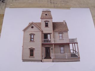 Unbuilt - 1982 Vintage Hofco “victorian Classic” Dollhouse Kit 212