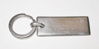 Gucci Fabulous Vintage 44.  8g Solid Sterling Silver Large Keyring Fob