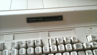 Rare Vintage TANDY 1000 EX 1000EX Computer - - - Woking.  TANDY 1000 EX. 5