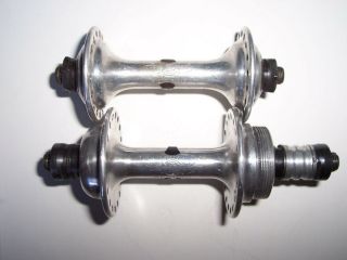 Vintage - Campagnolo Nuovo - Record Hubset,  100mm/130mm,  36 Holes