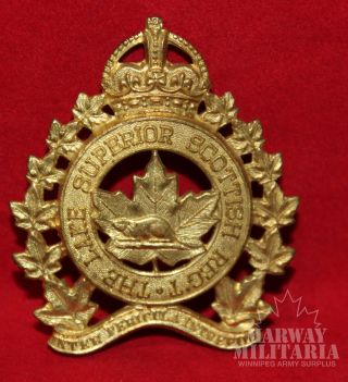 The Lake Superior Scottish Regiment Cap Badge (inv9318)
