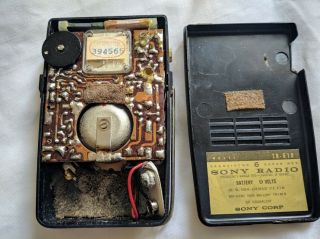Vintage Sony TR - 610 Transistor Radio 6 Transistor Model Japan 1958 - 1960 Rare Box 11
