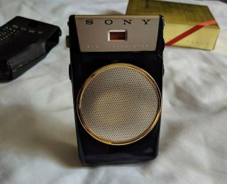 Vintage Sony Tr - 610 Transistor Radio 6 Transistor Model Japan 1958 - 1960 Rare Box