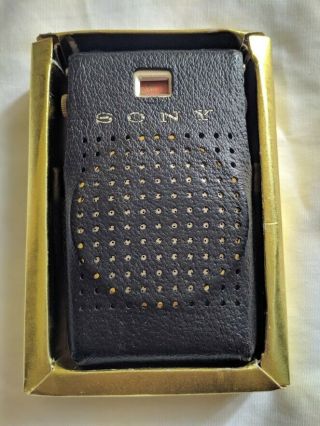 Vintage Sony TR - 610 Transistor Radio 6 Transistor Model Japan 1958 - 1960 Rare Box 7