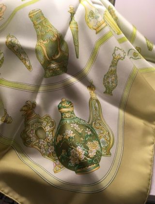 Vintage Hermes Silk Scarf - " Q 