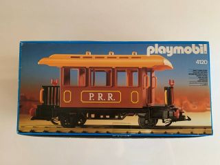 Vintage Playmobil 4120 Rare Old Stock Western Theme Train Car 2