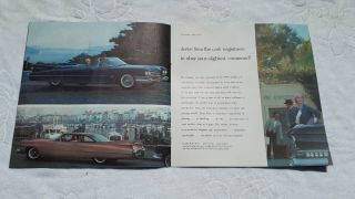 2 Rare 1959 Cadillac Brochures,  ' Prestige ' and ' Invitational '. 10