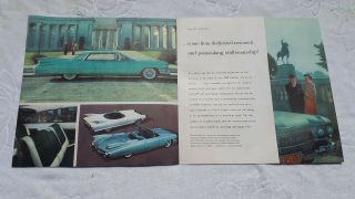 2 Rare 1959 Cadillac Brochures,  ' Prestige ' and ' Invitational '. 11
