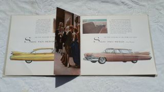 2 Rare 1959 Cadillac Brochures,  ' Prestige ' and ' Invitational '. 4