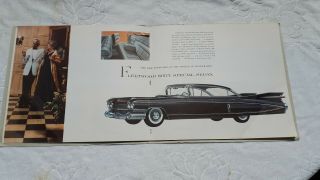 2 Rare 1959 Cadillac Brochures,  ' Prestige ' and ' Invitational '. 5