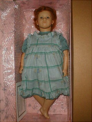 Vintage Annette Himstedt 26 " Kathe Barefoot Children Puppen Kinder Doll