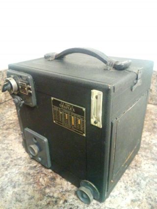 Graflex Rb Series D 4x5 Large Format Slr Vintage Camera No Lens Attached