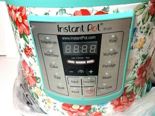 Pioneer Woman Instant Pot 6 Qt Vintage Florals Pressure Slow Cooker 6 - In - 1