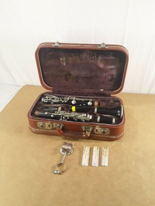 Vintage Buffet Crampon Wood Clarinet - Evette & Schaeffer - Paris - With Case