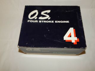 Vintage O.  S.  Fs - 120 Surpass Ii " Four Stroke " R/c Airplane Engine With