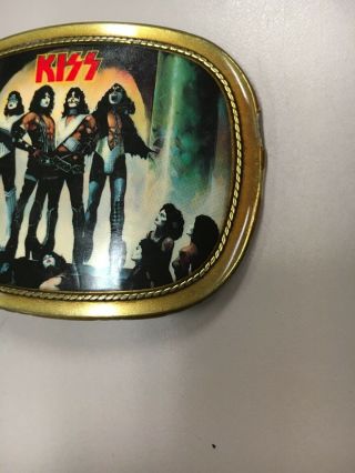 KISS Authentic Vintage 1977 Pacifica MGF.  Love Gun Belt Buckle 3