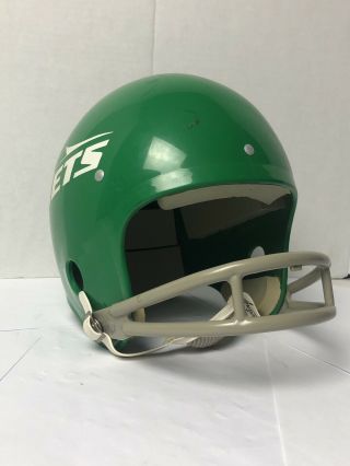 Vintage Rawlings Jets Football Helmet HNFL - N Medium 2