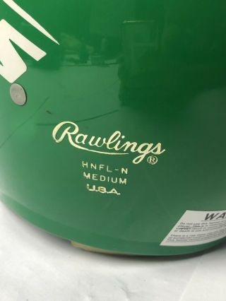 Vintage Rawlings Jets Football Helmet HNFL - N Medium 5