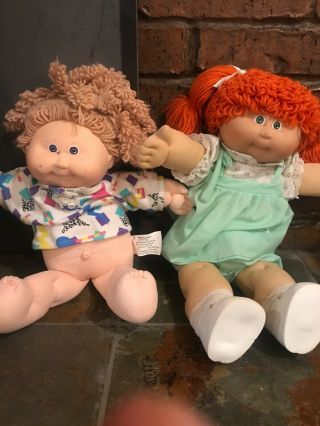 Vintage Cabbage Patch 1983 Doll Boy Rare Curly Hair