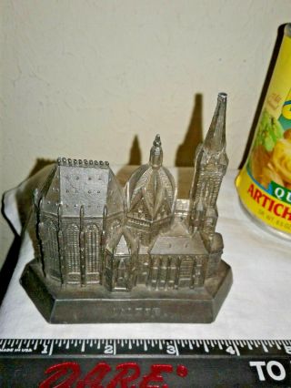 Vintage German Souvenir Building: Aachen (aix - La - Chapelle) Cathedral,  2