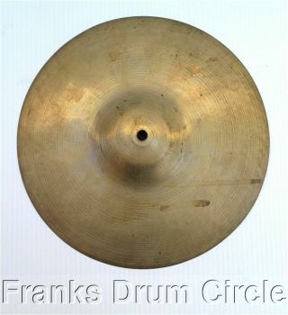 Vintage Zildjian 10 - 1/4 " Paper Thin Splash Choke Cymbal (252 Grams) Crash