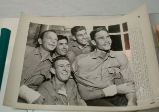 Wwii Ap Wire Photo Wounded Marines Back From Tarawa - Oakland Ca 12/16/43 Dsp218