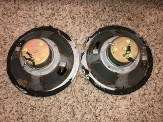 Pair Vintage Acoustic Research Ar - 2x Woofers Parts Speaker