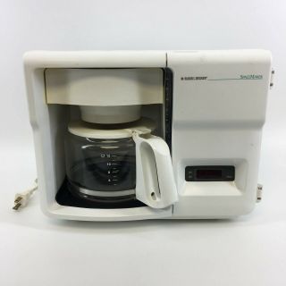 Vintage Black & Decker Spacemaker Coffee Maker Model Odc 325