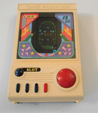 Fl Game Pachinko Rare Vintage Tsukuda Electronic Lsi Video Handheld Game