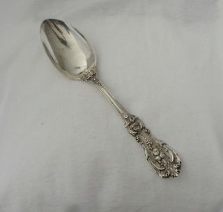 Reed & Barton Francis I Sterling Serving Spoon - 8 - 3/8 " Old Mark