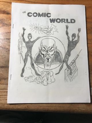 Fanzine Blowout: 1960s Vintage The Comic World 3 Rare Early Edition