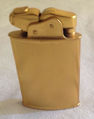 vintage gold plated THORENS Lighter Swiss Made FAB.  SUISSE 3