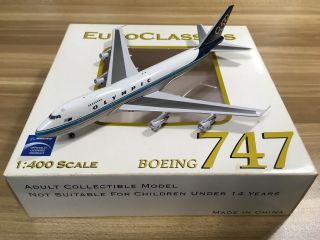 Ultra Rare Aeroclassics Olympic Airways Boeing B747 - 200 Sx - Oac 1:400