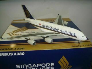 Rare Jc 1:200 Singapore Airline A380 - 800 9v - Ska First Release