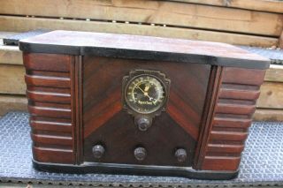 Vintage Sparton Spartan Tube Radio Model 253 Wood Case Stunning Decor