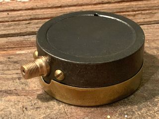 LATE 1800s Vintage ASHCROFT Brass Pressure Gauge,  Steampunk,  Antique,  Steam 6