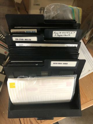Apple IIe Vintage Personal Computer accessories monitor joystick imagewriter ii 4
