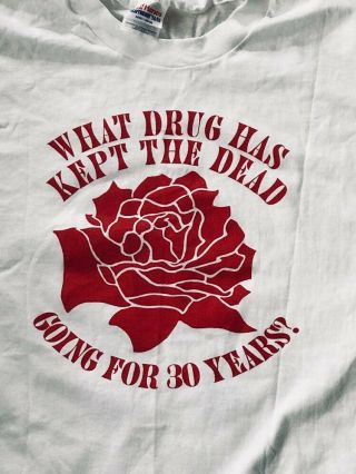 Vintage 1995 Grateful Dead Concert Tour Shirt Nos Rare