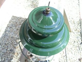 Vintage 1947 Coleman 220D Lantern w/Nickle Tank 4