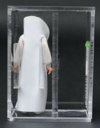 Star Wars Vintage Princess Leia Metallic Green Hair Loose AFA 80 COO HK 4