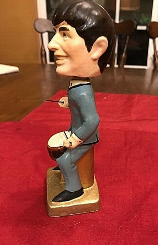 VINTAGE 1964 BEATLES CAR MASCOTS RINGO STARR DOLL 4