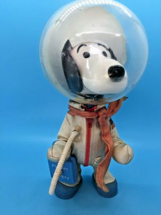 Fabulous Vintage Astronaut Snoopy Doll Determined Productions Inc.  1969 2