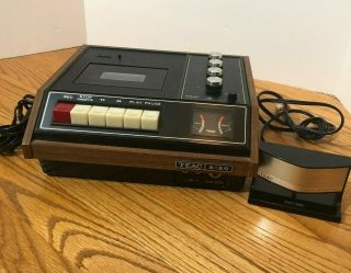 Vintage Teac A - 20 Stereo Cassette Deck Model A - 20 W/ Microphone